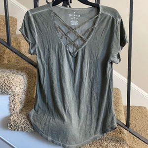 Army green soft and sexy American Eagle Outfitters